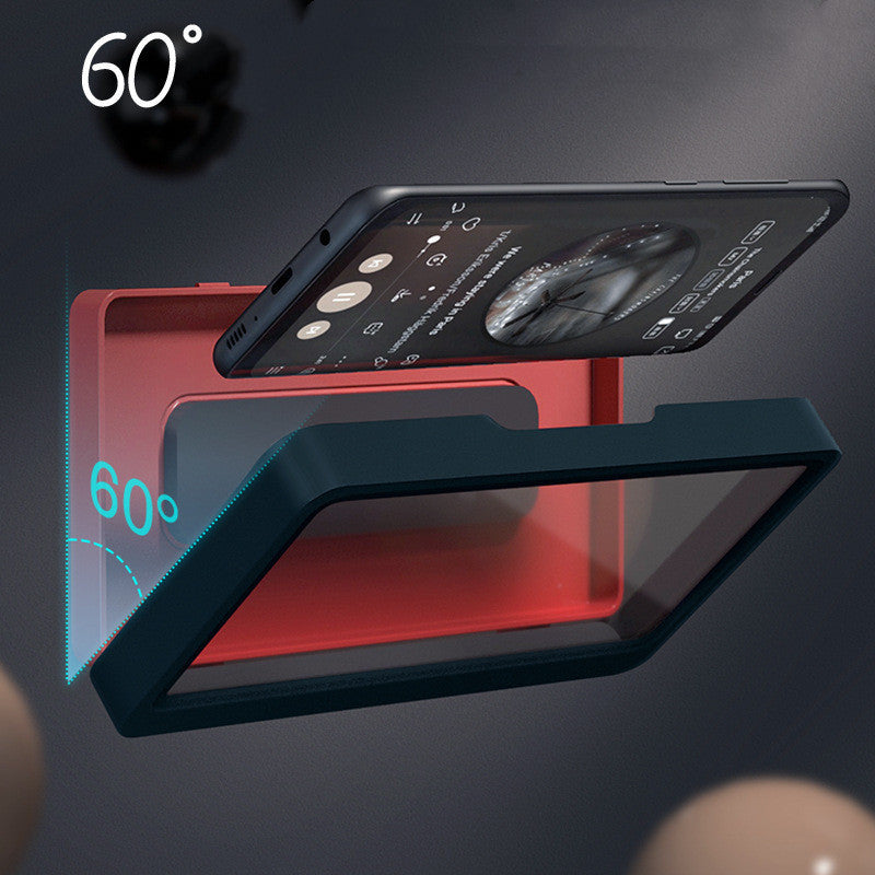 Bathroom Waterproof Wall Mounted Phone Case Anti-fog