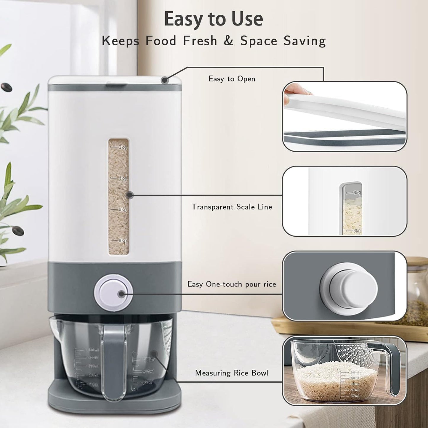 Freshness & Convenience in One Smart Dispenser!