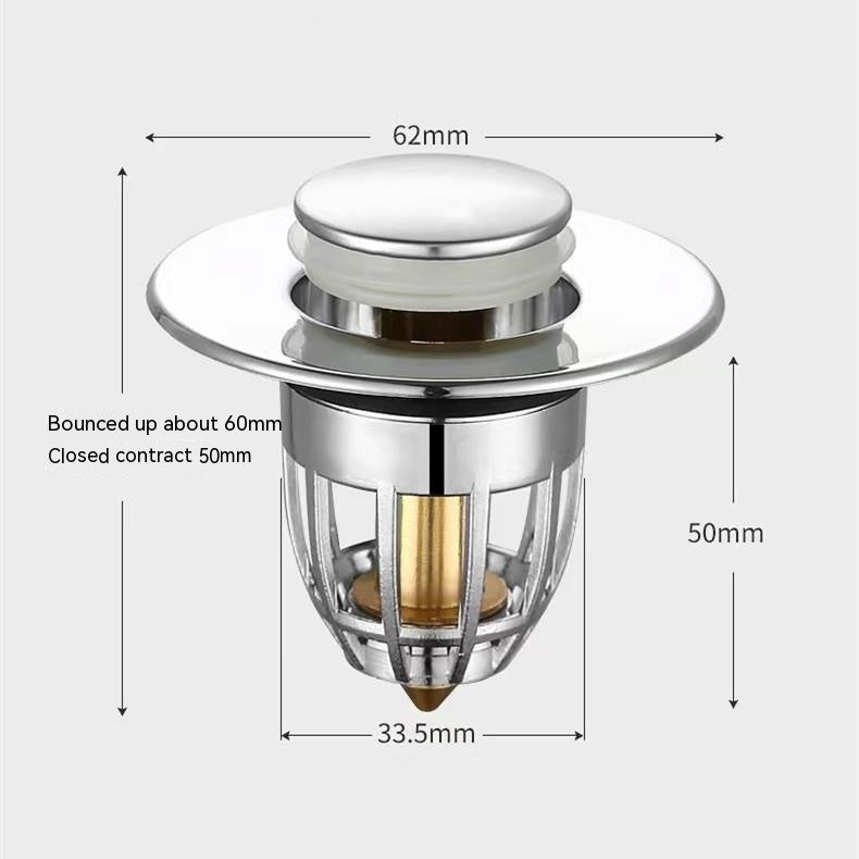 Bounce Drainer Wash Basin Leaking Plug