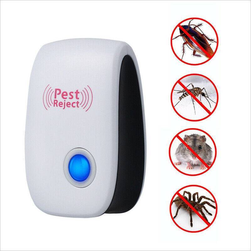 10x Pest Repeller Reject Ultrasonic Electronic Rat Mouse Mosquito Insect Control